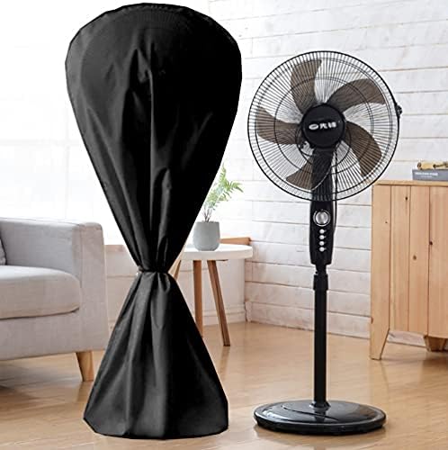 J&C Fan Cover Fan Dust Cover Waterproof Stand up Floor Fan Covers Outdoor - Image 4