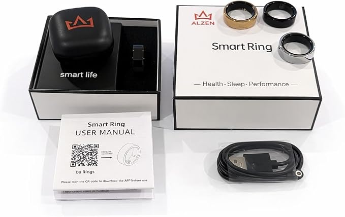 ALZEN Smart Ring – Titanium Waterproof Ring - Image 2