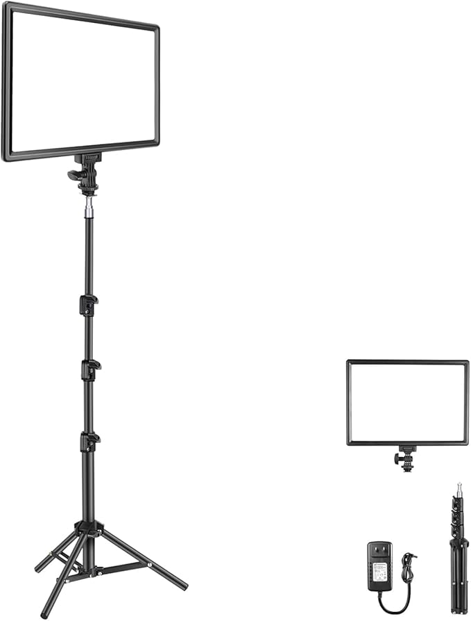 NEEWER 13" LED Video Light Panel, Studio Lighting Kit by Neewer