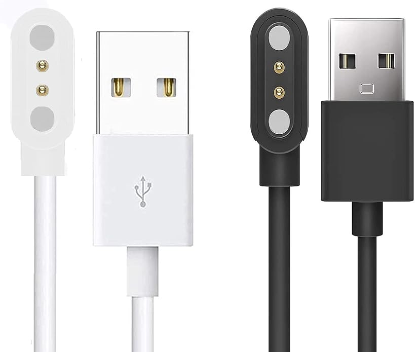 Lamshaw Compatible with TOOBUR IDW16 Smart Watch Charger, Magnetic USB Cable by Lamshaw