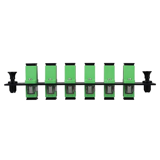 6 Simplex SCAPC Fiber Patch Panel - Image 2