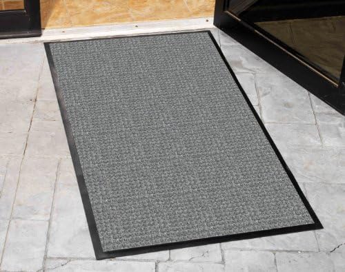 Guardian WaterGuard Indoor/Outdoor Wiper Scraper Floor Mat, Rubber/Nylon - Image 2