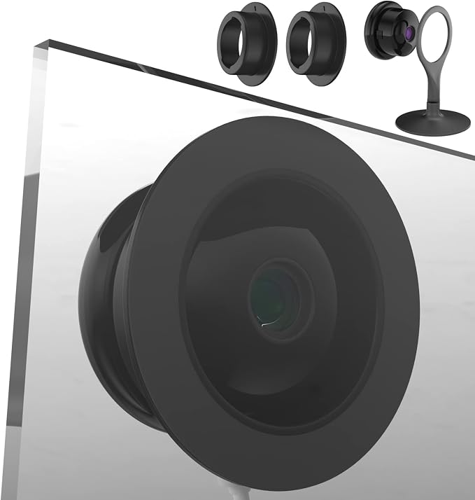 Teccle Window Mount for Google Nest Camera Indoor, Through Window Use Nest Cam by Teccle