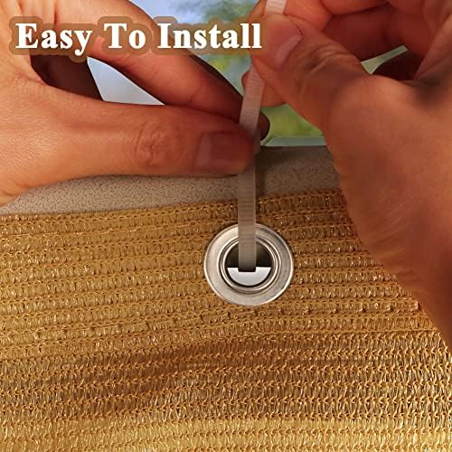 iCover 3.3x19.5ft Balcony Privacy Screen Fence, UV-Resistant Railing Fencing - Image 3