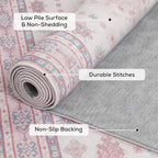 3x5 Area Rug Washable Non Slip Carpet - Image 6