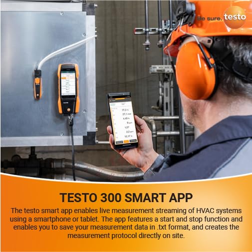 testo 300 Combustion Analyzer HVAC Kit - Image 7