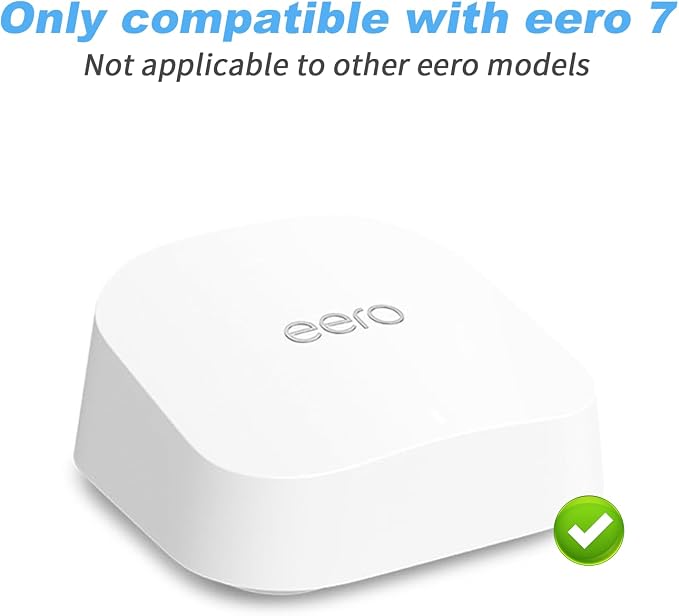 Outlet Wall Mount for eero 7, Stand Bracket Holder Compatible - Image 2