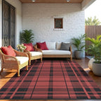 GENIMO Outdoor Rug, Waterproof Plastic Rugs - Image 3