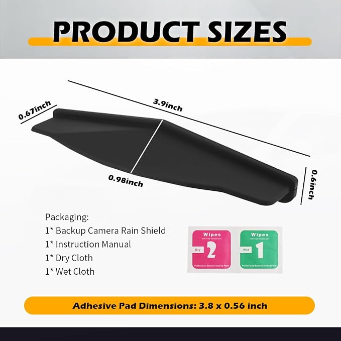 2026 New Rear View Backup Camera Cover, Silicone Backup Camera Rain Shield - Image 2