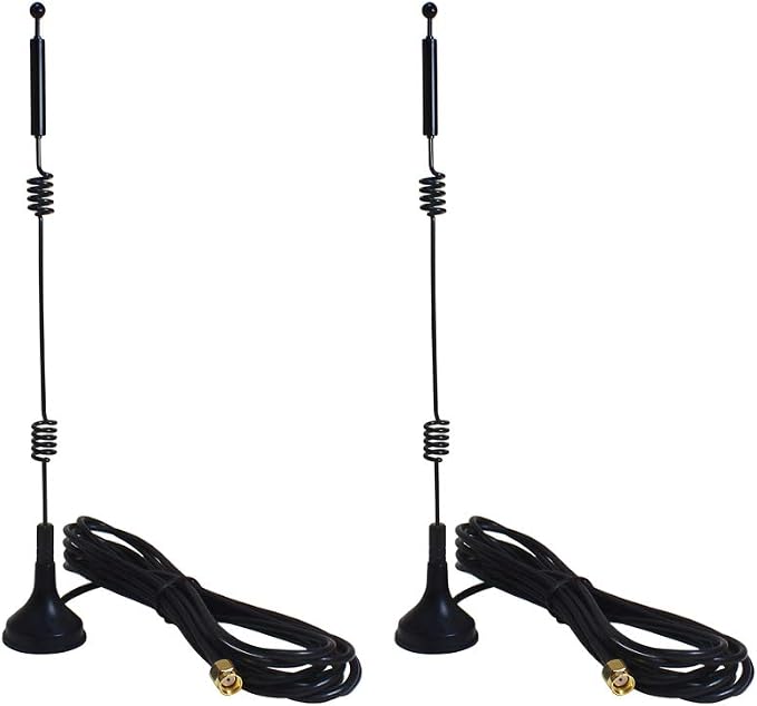 Dual Band Long Range WiFi Antenna, Eifagur 9dbi 2.4GHZ 5GHZ 5.8GHZ RP-SMA by Eifagur-ConnectorTheWorld