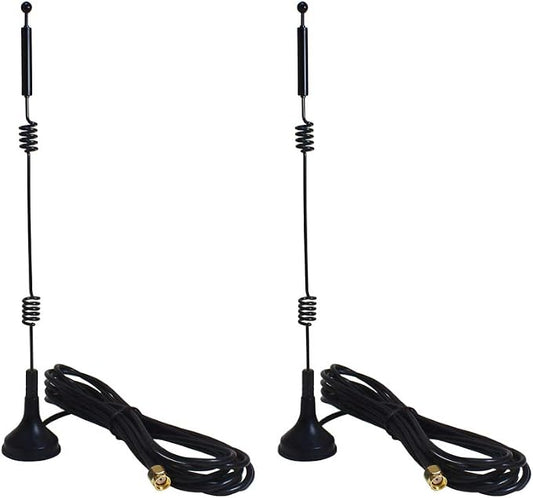 Dual Band Long Range WiFi Antenna, Eifagur 9dbi 2.4GHZ 5GHZ 5.8GHZ RP-SMA by Eifagur-ConnectorTheWorld