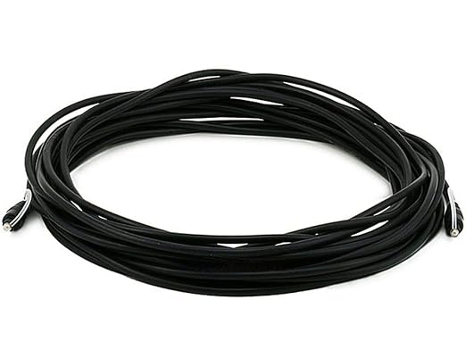 Monoprice 35ft Optical Toslink 5.0mm OD Audio Cable by Monoprice
