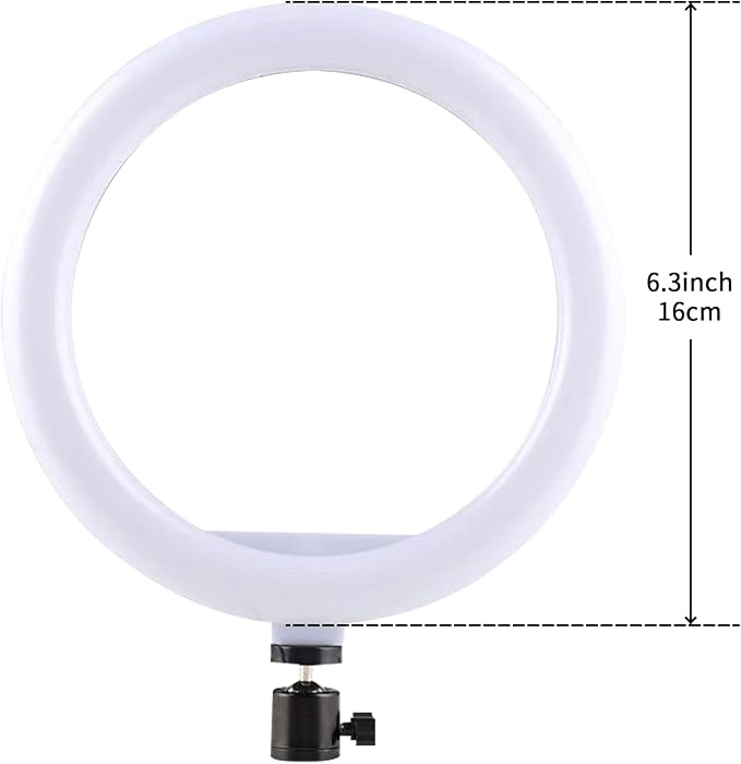 Selfie Ring Light with 3 Light Modes and 10 Brightness Levels USB Powered Mini - Image 2