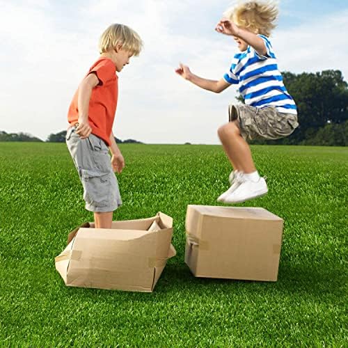 Premium Artificial Grass 5' x 62' Outdoor Rug, 1.38"" Realistic Thick Turf - Image 2