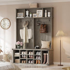 Takywep Extra Large 51" Entryway Hall Tree - Image 6
