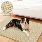 Smiry Dog Door Mat for Muddy Paws 30x20, Absorbent Low-Profile Doormats - Image 2