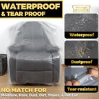 Plastic Furniture Covers for Moving Storage - Image 2