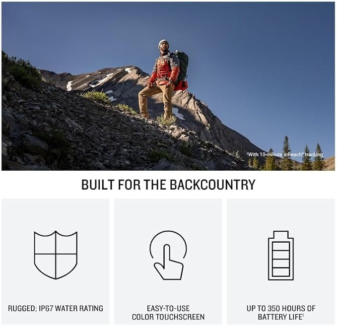 Garmin inReach Mini 3 Plus Rugged Global Satellite Communicator, Touchscreen - Image 5