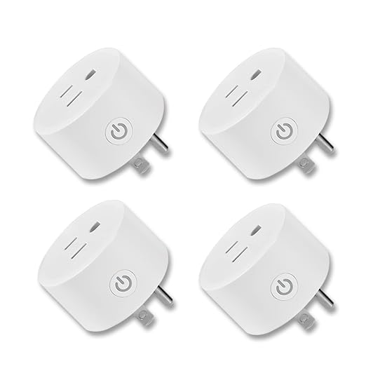 Mini WiFi Smart Plug Outlet Voice Remtoe Control by Sparkleiot