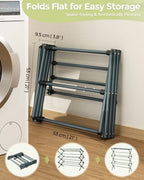 APEXCHASER 3-Tier Foldable Clothes Drying Rack, 37.6" H - Image 5
