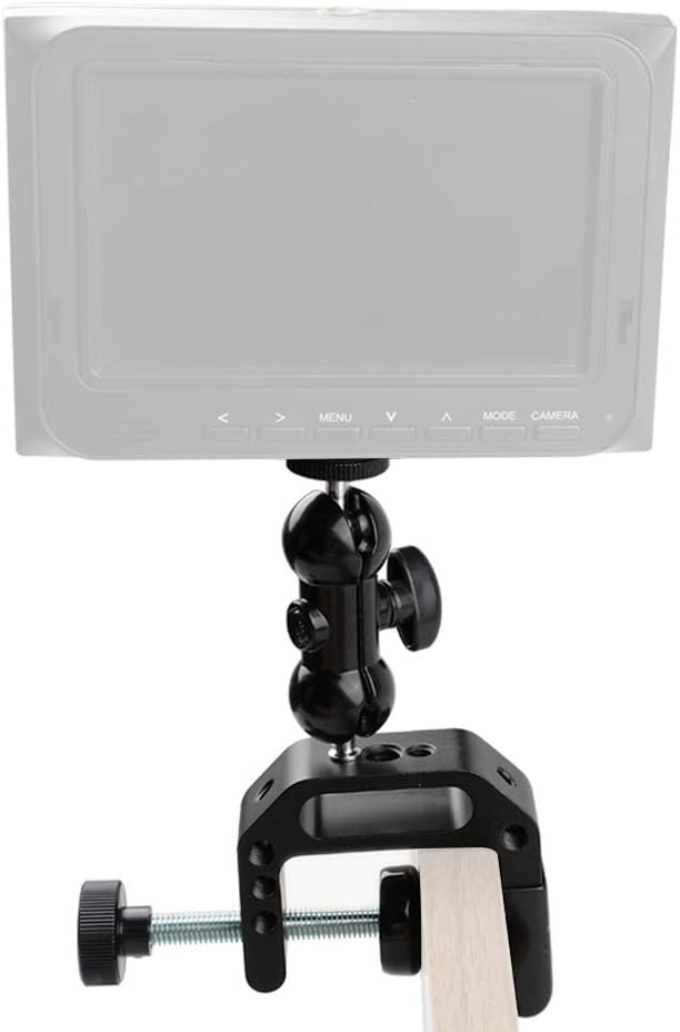 CAMVATE Camera Clamp Mount for DSLR Camera Led Video Light and Binoculars - Image 3