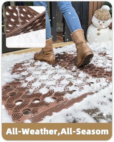 Color&Geometry Super Heavyweight TPE Welcome Mat Outdoor - Image 5