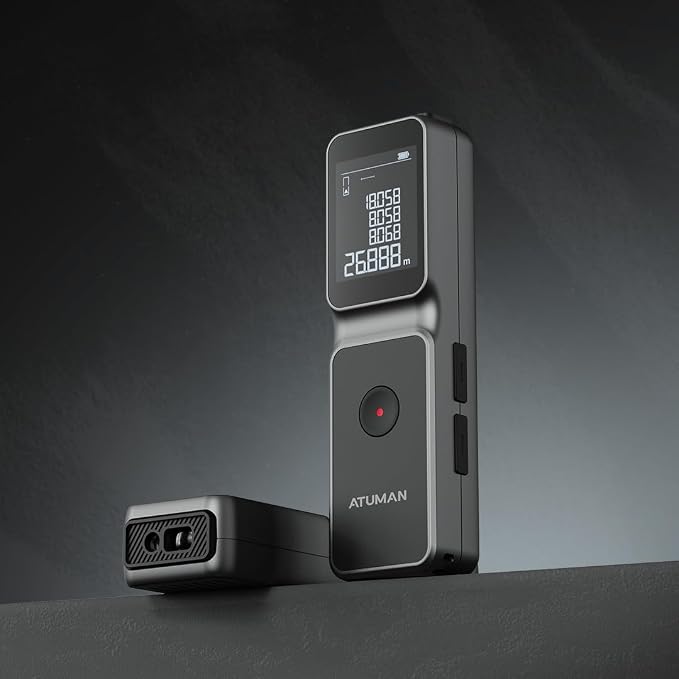 ATuMan LSA Laser Distance Measure, 164Ft/50M Range, ±2mm Precision, Data Storage - Image 4