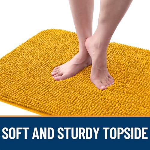 OLANLY Dog Door Mat for Muddy Paws 44x24, Super Absorbent Chenille Mud Mat - Image 4