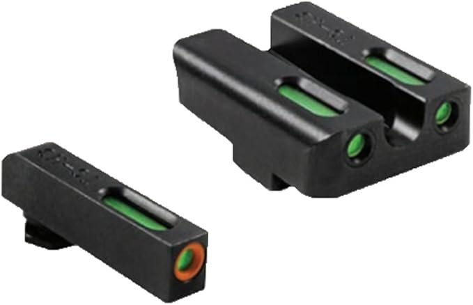 Truglo TFX PRO Handgun Sight, Glowing Shock Proof Tritium and Fiber Optic Night by TruGloInc-Sports