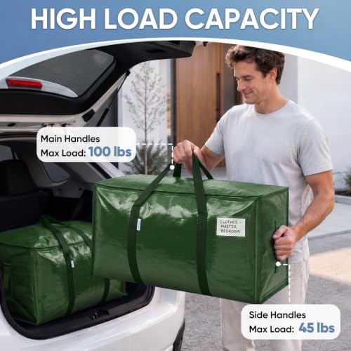 TICONN 12 Pack Extra Large Moving Bags Heavy Duty - Image 2