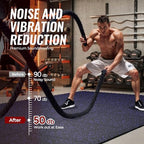 SUPERJARE 0.79'' Extra-Thick 48 Pcs 192 Sq Ft Exercise Equipment Mats - Image 4