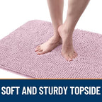 OLANLY Dog Door Mat for Muddy Paws 44x24, Super Absorbent Chenille Mud Mat - Image 4