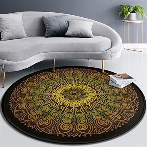 Chair Mat for Hardwood Floor Anti-Slip Floor Protector Round Gaming Computer - Image 3