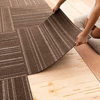 Mohawk Home 24" x 24" Indoor/Outdoor 0.25" Pile Height, Peel and Stick Carpet by MohawkHome