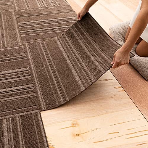 Mohawk Home 24" x 24" Indoor/Outdoor 0.25" Pile Height, Peel and Stick Carpet by MohawkHome