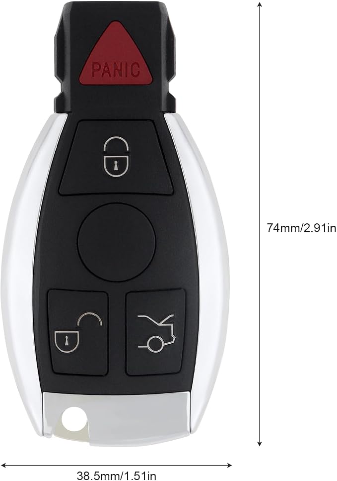 1PC Keyless Entry Replacement Key Fob - Image 6