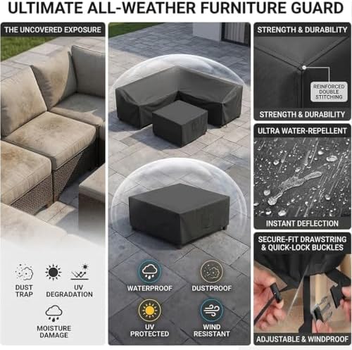 Custom Outdoor Waterproof Exterior Covers, Large Heavy Duty 600D - Image 5