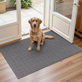 Ileading Indoor Door Mat 2x3ft, Absorbent Dog Muddy Paws Mats, Low-Profile by Ileading