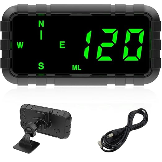 Heads Up Display for Car Digital GPS Speedometer MPH kit Automotive Compass for by Unknown