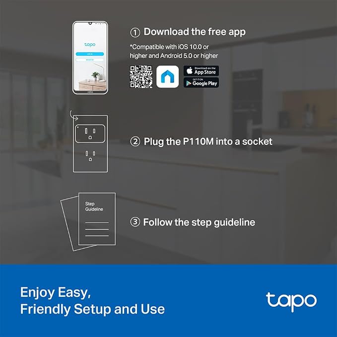 TP-Link Tapo Smart Plug Mini, Matter Compatible, Compatible - Image 11
