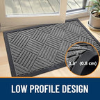 OLANLY Front Door Mat Outside Entrance 47x32, Waterproof Heavy-Duty Doormat - Image 5
