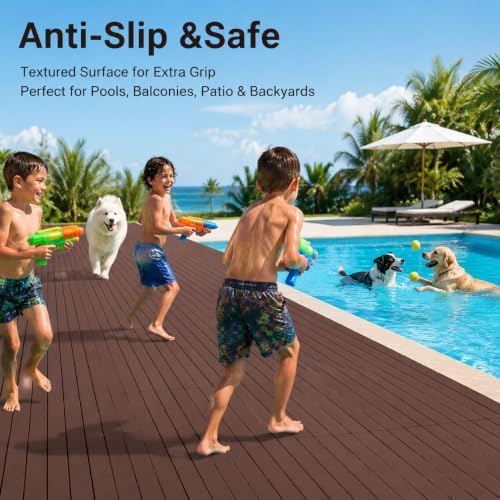Interlocking Plastic Deck Tiles, Decking Tiles - Image 6