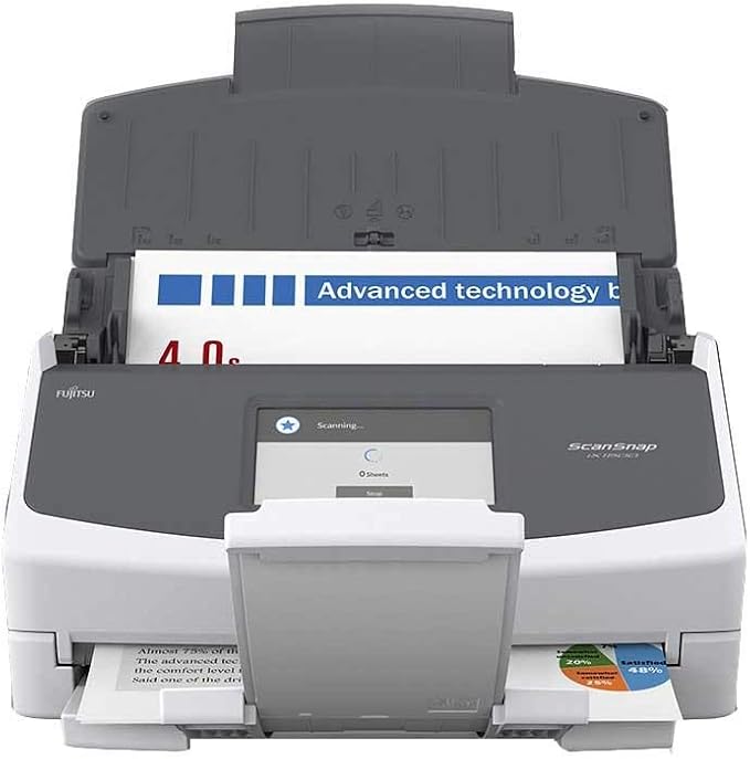 Fujitsu ScanSnap iX1500 Color Duplex Document Scanner by ScanSnap