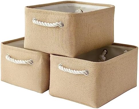 TheWarmHome Storage Bins for Shelves by TheWarmHome