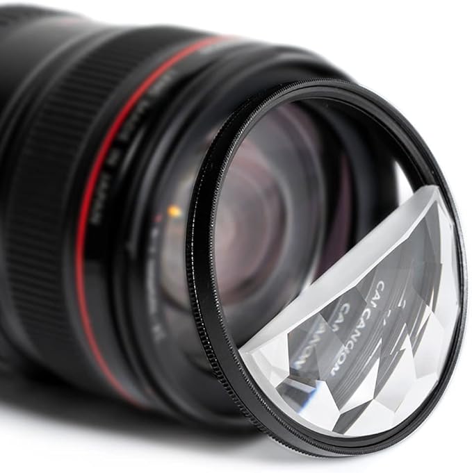Split Kaleidoscope Lens Filter 77mm Fractal Filter Refractive Multi Image - Image 2