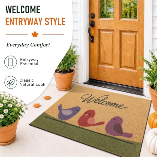 OLANLY Front Door Mat 47x32, Low Profile Doormat - Image 5