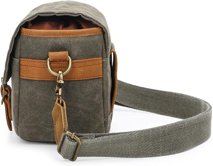 Vintage Canvas DSLR/SLR Camera Bag - Image 3