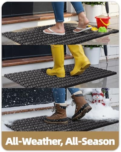 Color&Geometry Super Heavyweight TPE Welcome Mat Outdoor - Image 4