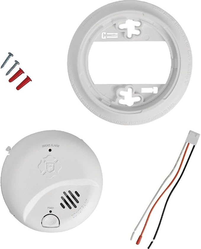 First Alert Interconnect Hard-Wired w/Battery Back-up Ionization Smoke Detector - Image 5