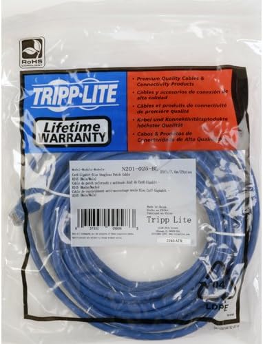 Tripp Lite Cat6 Gigabit Snagless Molded UTP Patch Ethernet Cable, RJ45 - Image 3